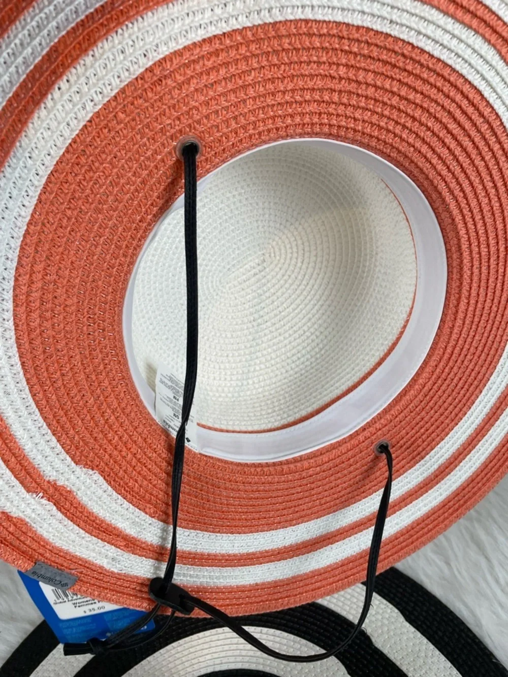 New Columbia Omni shade Wide Brim Straw Sun Hat  and Target hat